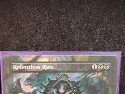 Relentless Rats (Borderless) #57 (NM) Special Guests SPG Magic MTG - Image 2
