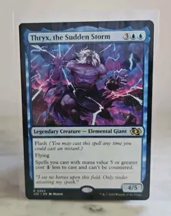 MTG: Thryx, the Sudden Storm (Anime) 65 - Foundations Jumpstart - NM Condition - Image 1