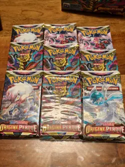 x10 Booster Cartes Pokemon Epee et Bouclier 11 EB11 Origine Perdue FR NEUF - Image 3