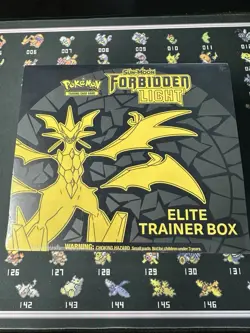 2018 Pokemon Sun & Moon Forbidden Light Factory Sealed ETB Elite Trainer Box - Image 2