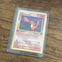 Pokemon TCG Charmander Team Rocket 1st Edition 50/82 LP - Image 3
