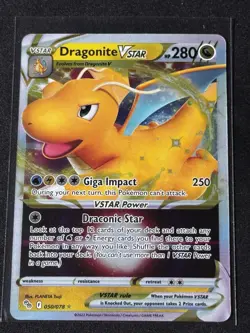 Dragonite VSTAR Ultra Rare Pokemon GO 050/078 NM - Image 2