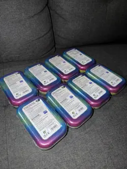 Pokemon TCG Prismatic Evolutions Lot of 8 Sealed Mini Tins - Image 3