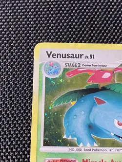 Venusaur 20/132 Double Swirl + Error Holo Bleed Rare | Pokemon Secret Wonders - Image 2