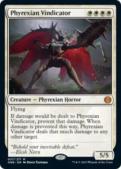 MTG - Phyrexian Vindicator - Phyrexia: All Will Be One - Mythic [NM] - Image 1