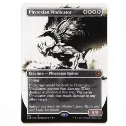 Phyrexian Vindicator SHOWCASE / Magic MTG / Phyrexia All Will Be One - NM - Image 1