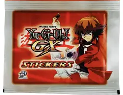 Yu-Gi-Oh! GX Series 1 Factory Sealed Sticker Pack - Image 1