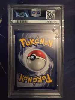 1999 Pokemon Base Set #52 Machop 1st Edition Shadowless PSA 8 - Image 2