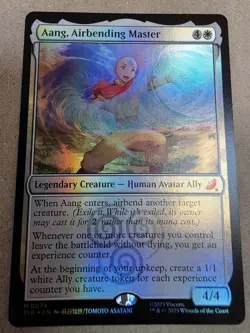 Aang, Airbending Master - #74 Foil - Avatar: The Last Airbender - Mtg - Image 1