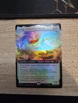Aang, Airbending Master #171 (extended Art foil) MTG Avatar: The Last Airbender - Image 1