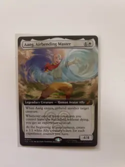 Aang, Airbending Master (Extended Art) Foil MTG Avatar The Last Airbender - Image 1