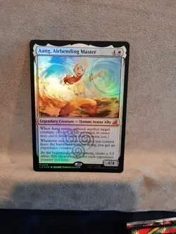 Aang, Airbending Master Foil Avatar: The Last Airbender NM M 0074 MTG - Image 1