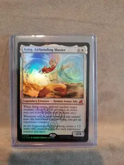 Aang, Airbending Master Foil Avatar: The Last Airbender NM M 0074 MTG - Image 3