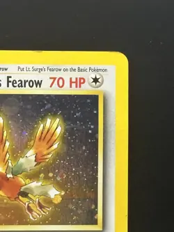 Lt. Surge's Fearow 007/132 Gym Heroes Holo - Pokemon TCG - HP/DMG - Image 3
