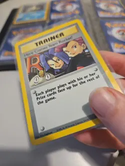 Pokemon TCG Team Rocket Here Comes Team Rocket Holo Card 15/82 LP Condition - Image 3