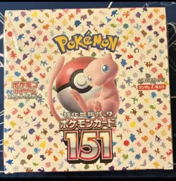 Scarlet & Violet 151 Pokemon TCG (SV2a) SEALED Japanese Booster Box x1 - Image 1