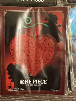 Devil Fruit Vol. 3 Trafalgar Law SEALED DON!! Card & Card Sleeves One Piece TCG - Image 5