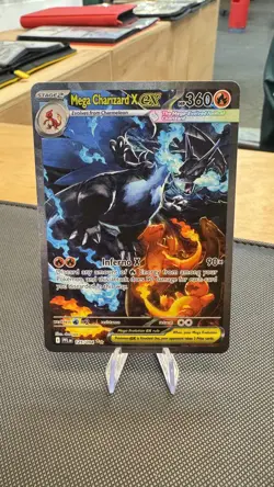 Mega Charizard EX SIR 125/094 (English) Phantasmal Flames Pokemon TCG NM - Image 1