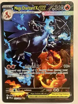 Mega Charizard EX SIR 125/094 (English) Phantasmal Flames Pokemon TCG NM - Image 1