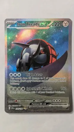 Pokemon Card Iron Treads ex 248/198 Scarlet & Violet Base Holo Rare NM - Image 1