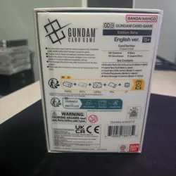 Opened Gundam Card Game English Edition Beta Booster Box - Image 3