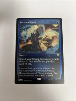 Personal Tutor Foil Etched Card #0493 MTG LP - Image 1