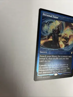 Personal Tutor Foil Etched Card #0493 MTG LP - Image 5