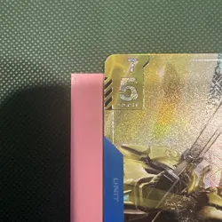 The-O GD03-002 LR+ Alt Art Steel Requiem Gundam Card Game English Near Mint - Image 2