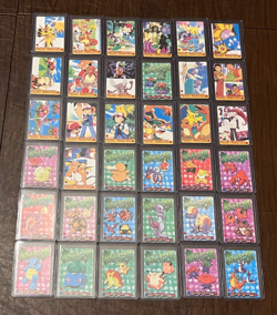 Japan Pocket Monsters Pokemon Vintage 36 Card Set Complete - Image 2