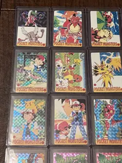 Japan Pocket Monsters Pokemon Vintage 36 Card Set Complete - Image 3