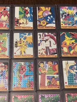 Japan Pocket Monsters Pokemon Vintage 36 Card Set Complete - Image 4