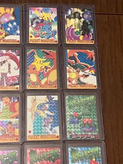 Japan Pocket Monsters Pokemon Vintage 36 Card Set Complete - Image 5