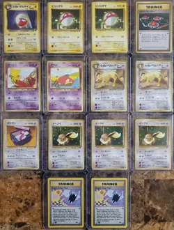 Pokemon Lot - Base Set - Team Rocket - Japanese Pocket Monsters - 70 Cards Total - Image 3