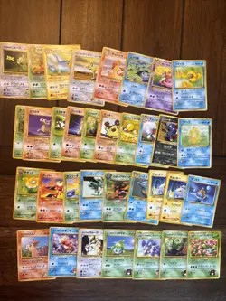 Huge Japanese Pokemon Lot Pocket Monsters Old School Vintage Tcg Collection WOW - Image 2