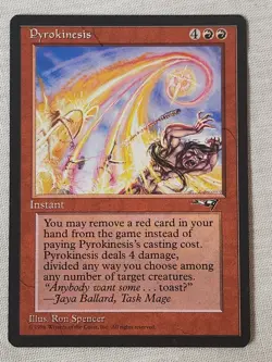 NM Pyrokinesis Alliances Mtg Magic the Gathering - Image 1