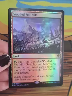 Wooded Foothills Khans of Tarkir Foil - Image 1