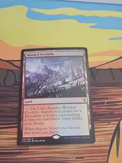 Wooded Foothills Khans of Tarkir Foil - Image 2