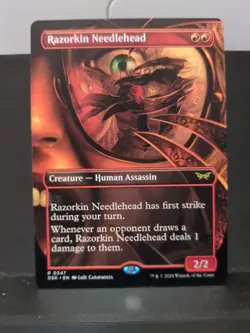 Razorkin Needlehead (Borderless) Duskmourn: House of Horror Regular - Image 1