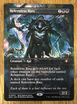 MTG Bloomburrow, Relentless Rats - Special Guest - Image 1
