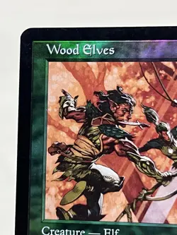 Wood Elves - 7th Edition Foil ~LP~ Magic The Gathering MTG - Image 3