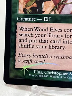 Wood Elves - 7th Edition Foil ~LP~ Magic The Gathering MTG - Image 5