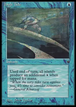 High Tide (Drew Tucker) x1 1x Fallen Empires MP MTG - Image 1