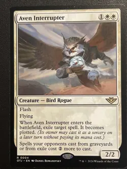Aven Interrupter - OTJ 0004 - NM - MTG Magic - Image 1