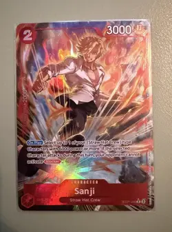 Sanji Parallel ST21-003 Starter Deck EX: Gear 5 English One Piece Alt Full Art - Image 1