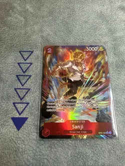 Sanji Parallel ST21-003 Starter Deck EX: Gear 5 English One Piece Alt Full Art - Image 2