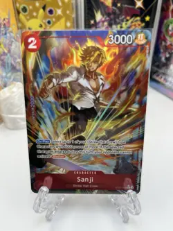 Sanji Parallel ST21-003 Starter Deck EX: Gear 5 English One Piece Alt Full Art - Image 1