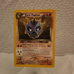 Pokemon Dark Pupitar Neo Destiny 38/105 Uncommon 60 HP Regular English - Image 1