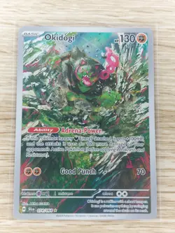 Pokemon 2024 Okidogi Illustration Rare Shrouded Fable 074/064 - Image 1