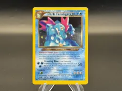Dark Feraligatr - Holo - 5/105 Neo Destiny - WOTC Unlimited - Pokemon TCG - 2000 - Image 1
