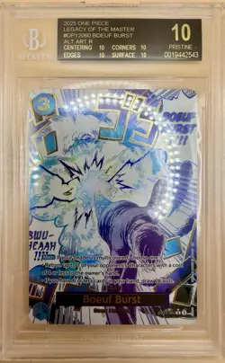 Boeuf Blast SP ONE PIECE BGS 10 BLACK LABEL **POP 10** - Image 1
